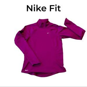 Nike Long Sleeve Mock Turtleneck - Size Med